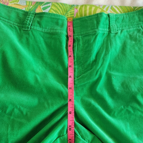 Lilly Pulitzer Green Flare Jeans - Picture 8 of 8